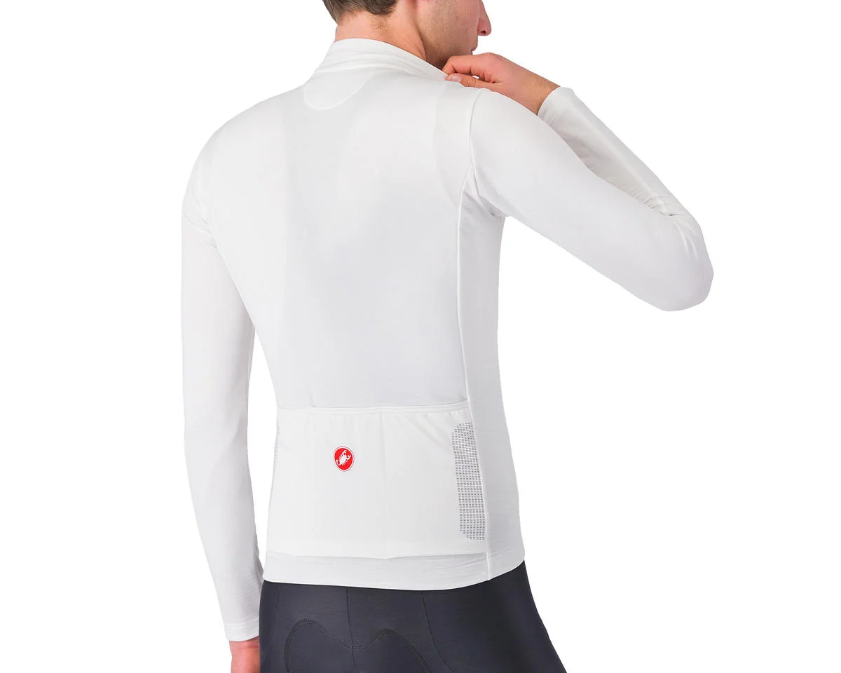 Castelli Puro 4 Long Sleeve Jersey (Ivory) (2XL) - view 2